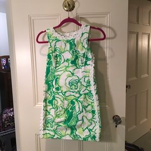 EEEUC LILLY PULITZER SHIFT DRESS SIZE 0